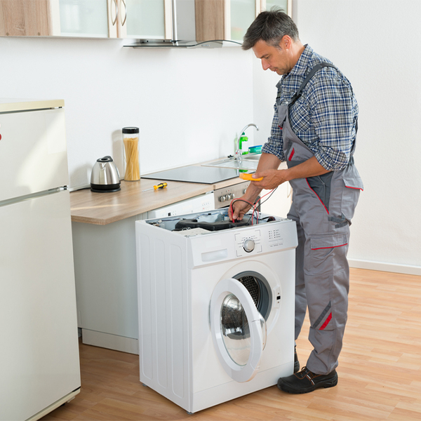 can you walk me through the steps of troubleshooting my washer issue in Edinburg IL